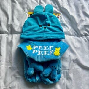 Blue Peep Peep baby Outfit